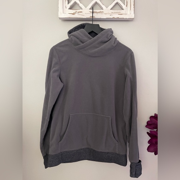 Lululemon Runaway Fleece In Soot Light/Heathered Medium Gray Size 8 - Picture 4 of 15